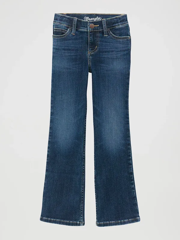 Girl's Wrangler Bespoke Bootcut Jean #112371933
