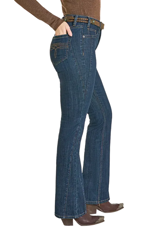 Women's Rock & Roll Cowgirl High Rise Bootcut Jean #BW4HD07892