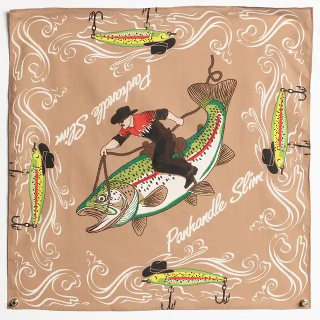 Panhandle Slim Bandana #PU47X07524 - ROCK & ROLL