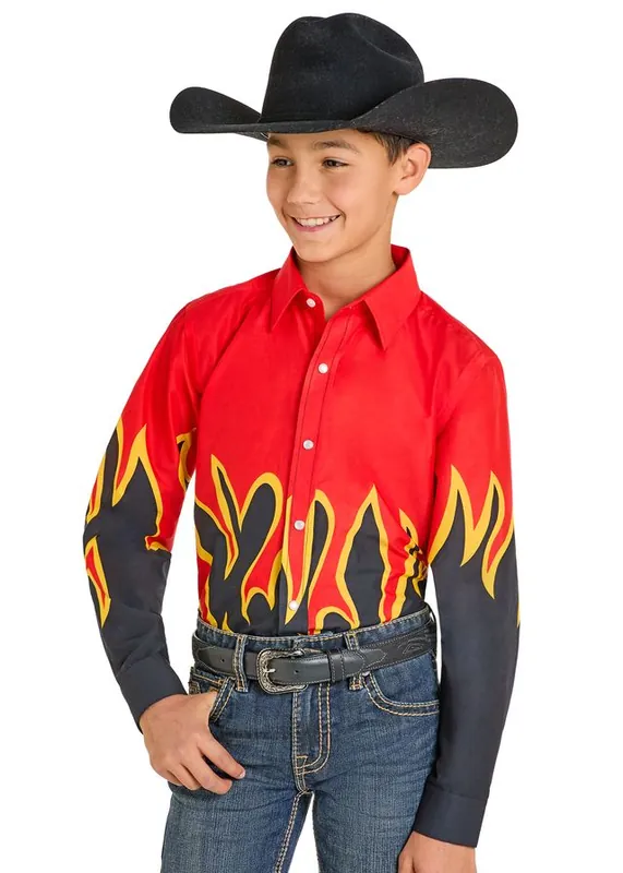 Boy's Panhandle Slim Snap Front Shirt #PBN2S07512