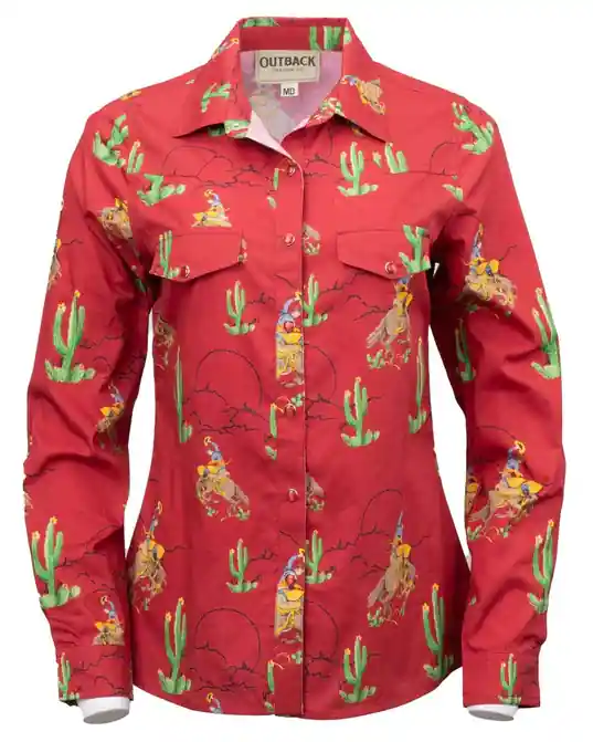 Women's Outback Trading Co. Piper Snap Front Shirt #42155