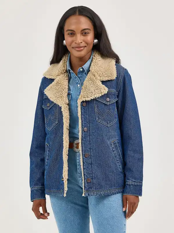 Women's Wrangler Sherpa Lined Range Coat #112367333
