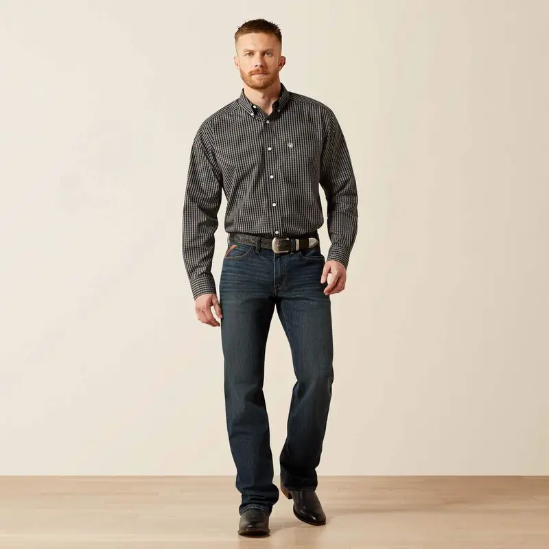 Men's Ariat M4 Relaxed Elias Bootcut Jean #10065930X
