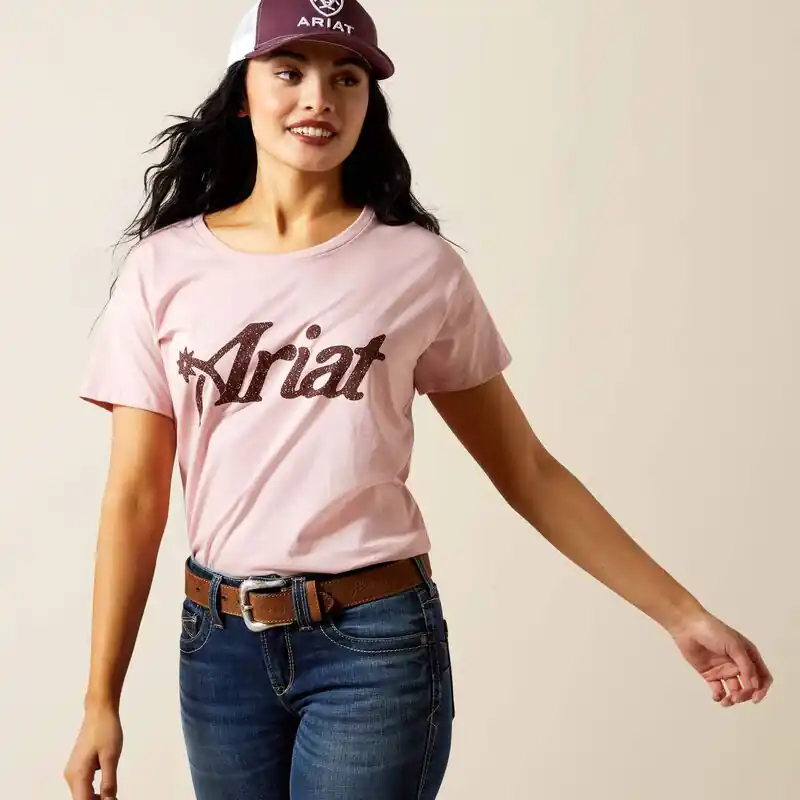 Women's Ariat Spur Script T-Shirt #10063761