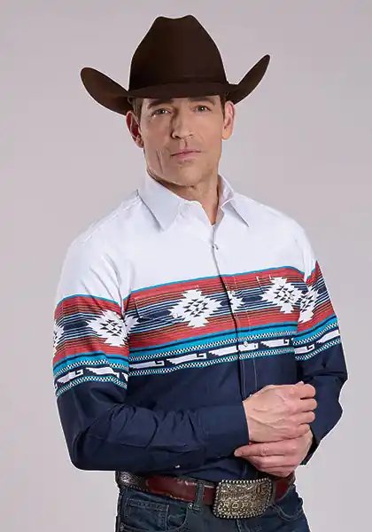 Men's Roper Snap Front Shirt #03-001-0431-0109