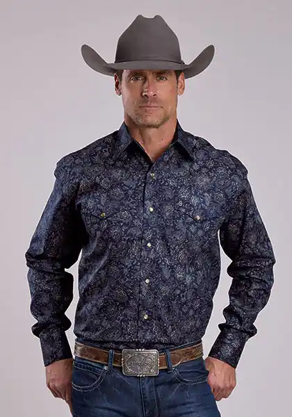 Men's Stetson Snap Front Shirt #11-001-0425-1071