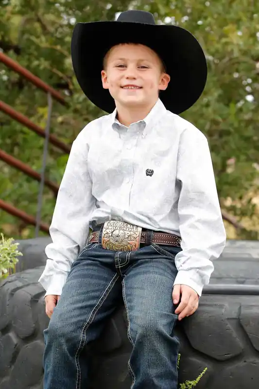Boy's Cinch Button Down Shirt #MTW7060393