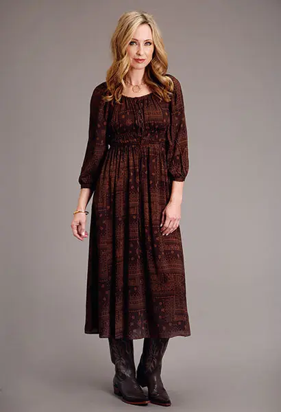 Women's Stetson Peasant Dress #11-057-0590-0123BR
