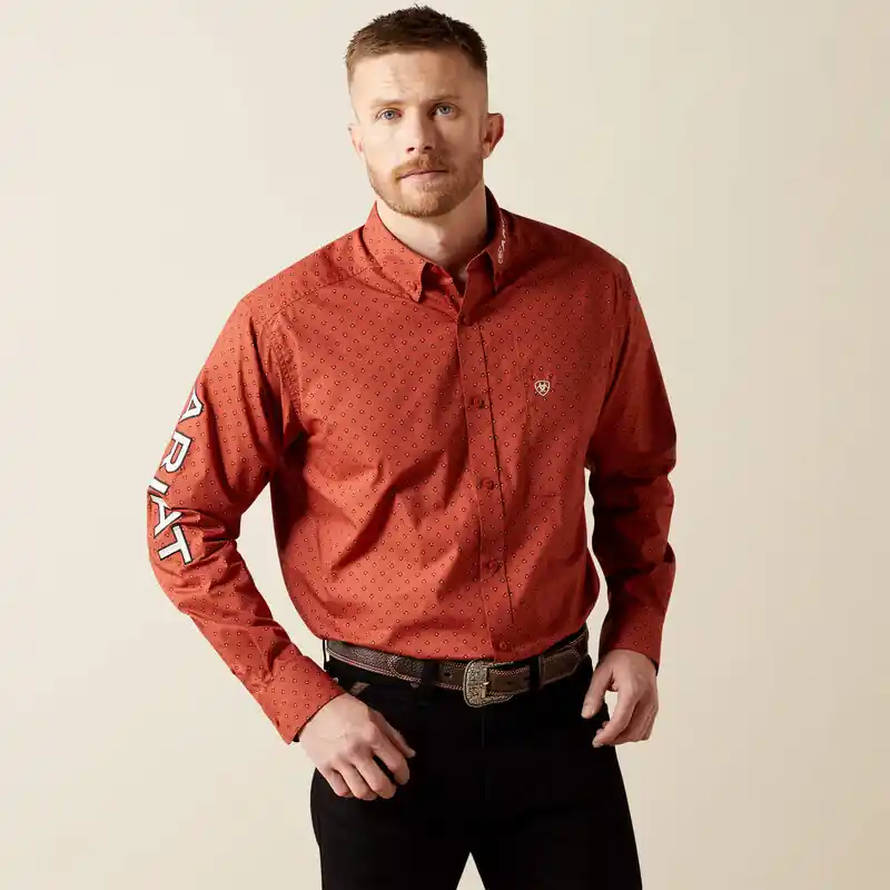 Men's Ariat Team Porter Classic Fit Button Down Shirt #10065813