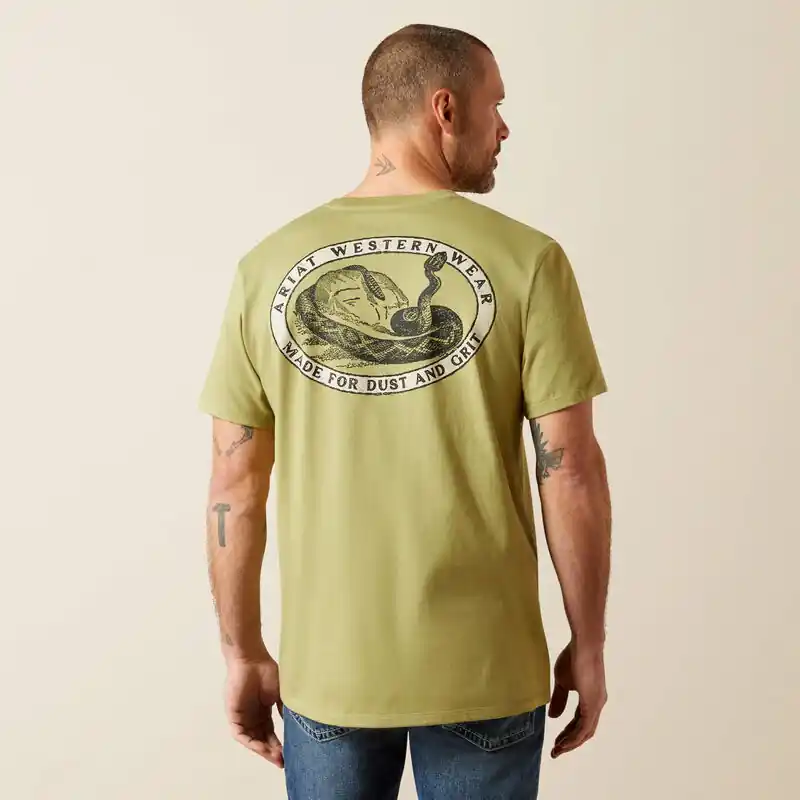 Men's Ariat Rattler Warning T-Shirt #10065894