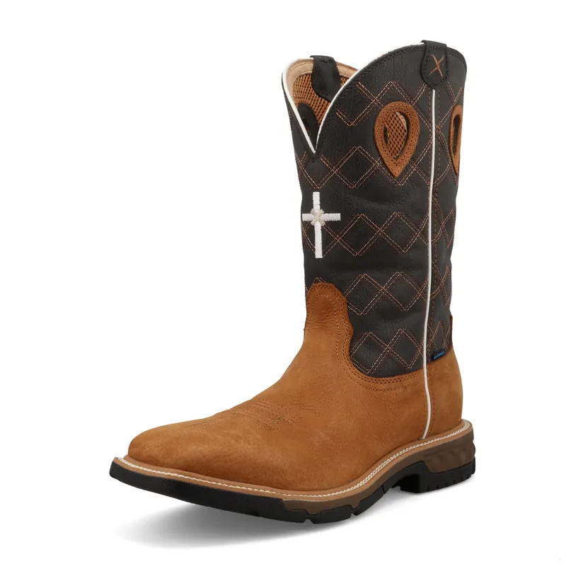 Men's Twisted X Waterproof Western Work Boot MXBW010