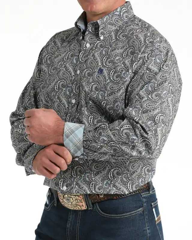 Men's Cinch Button Down Shirt #MTW1106001