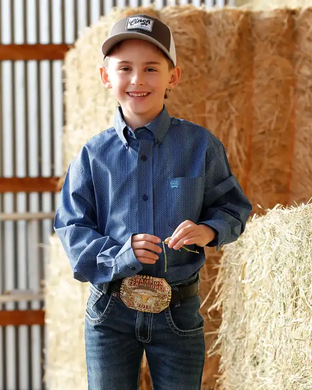 Boy's Cinch Button Down Shirt #MTW7060398