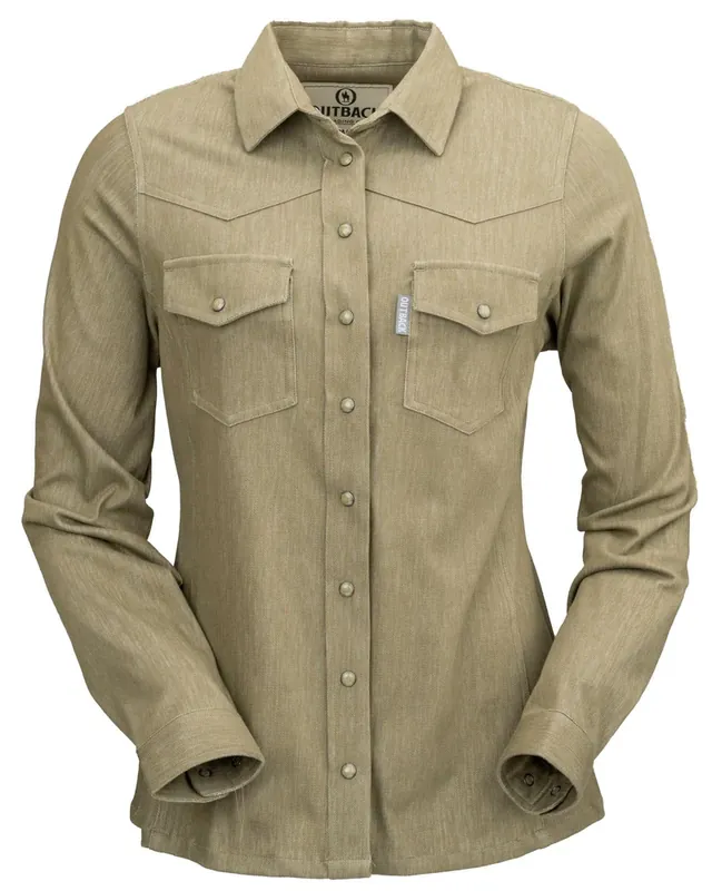 Women's Outback Kat Snap Front Shirt #42246 - OUTBACK TRADING