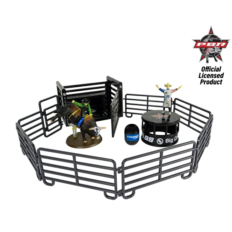 Big Country Toys 13-Piece PBR Bull Riding Set #449