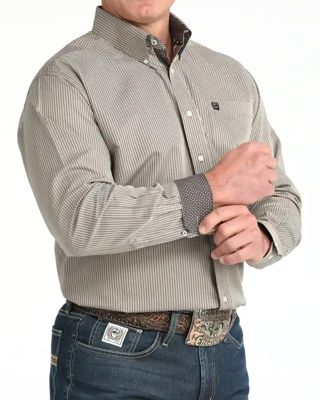 Men's Cinch Button Down Shirt #MTW1106021