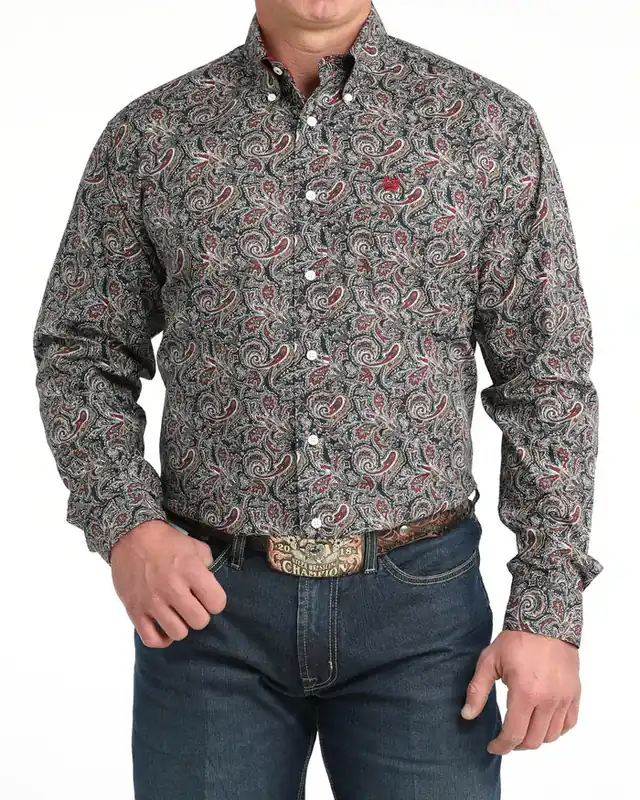 Men's Cinch Button Down Shirt #MTW1106023