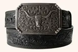Men's 3D Western Belt #D100012101