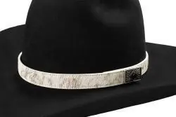 3D Western Calf Hair Hatband #D740002562