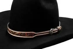 3D Western Leather Hatband #D740003208