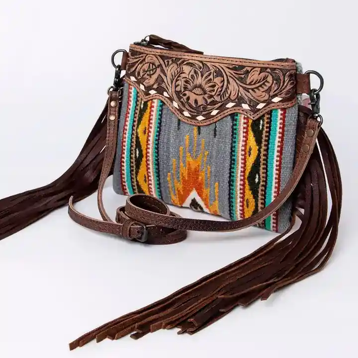 Women's American Darling Southwestern Crossbody Bag #ADBG236AZ - LS WESTERN