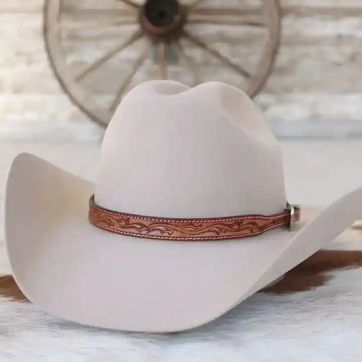 Willow Lane Hat Co. Dakota Hatband #WL-LTHR22