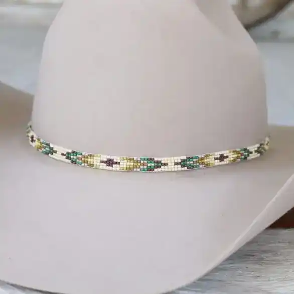 Willow Hat Co. Beaded Hatband #WL-BHB36