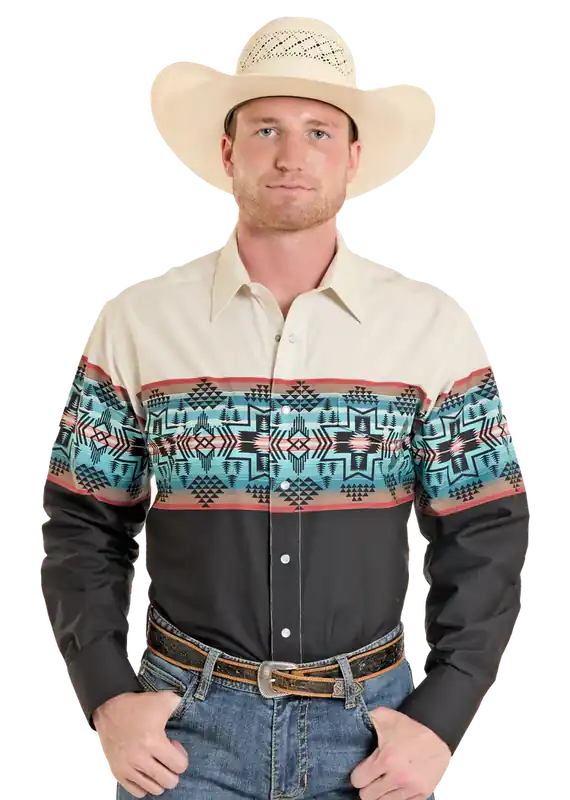 Men's Panhandle Snap Front Shirt #SMN2S08294