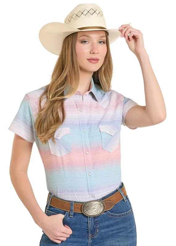 Women's Rough Stock Snap Front Shirt #RWN3S08252