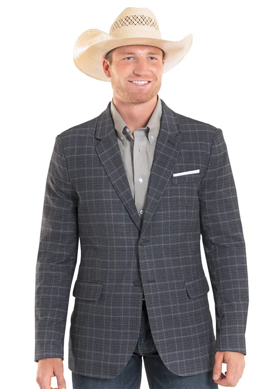 Men's Rock & Roll Denim Sport Coat #BM96C08562