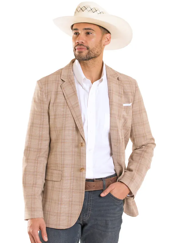 Men's Rock & Roll Denim Sport Coat #BM96C08565