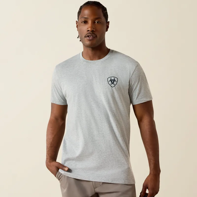 Men's Ariat Banner Badge T-Shirt #10073956