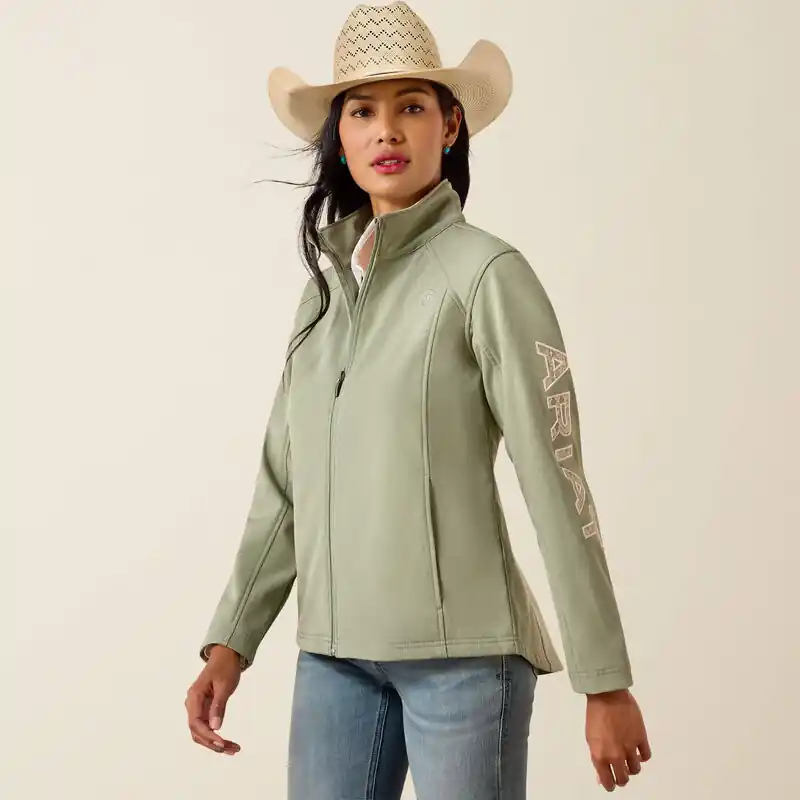 Women's Ariat Logo Softshell Jacket #10071203X