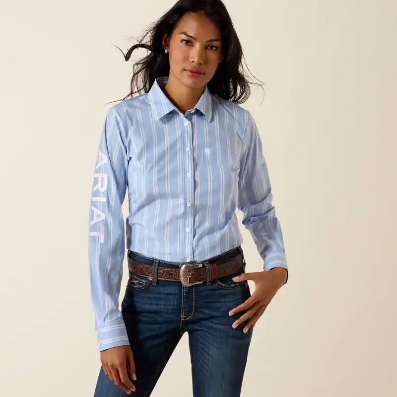 Women's Ariat Team Kirby Button Down Shirt #10073393