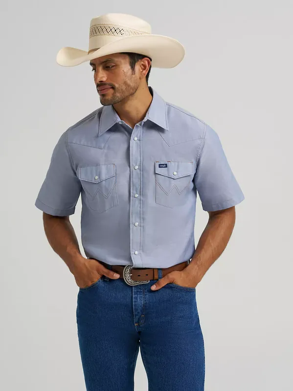 Men's Wrangler Cowboy Cut Snap Front Western Shirt #112370331