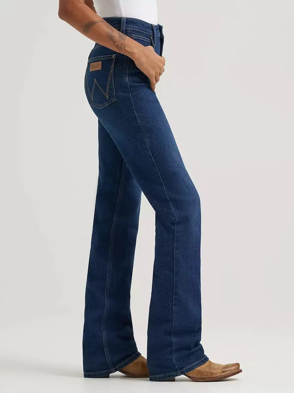 Women's Wrangler High Rise Rodeo Bootcut Riding Jean #112367606