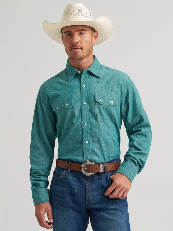 Men's Wrangler Cody Johnson Snap Front Shirt #112374496