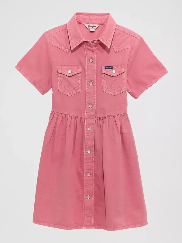 Girl's Wrangler Denim Dress #112375188
