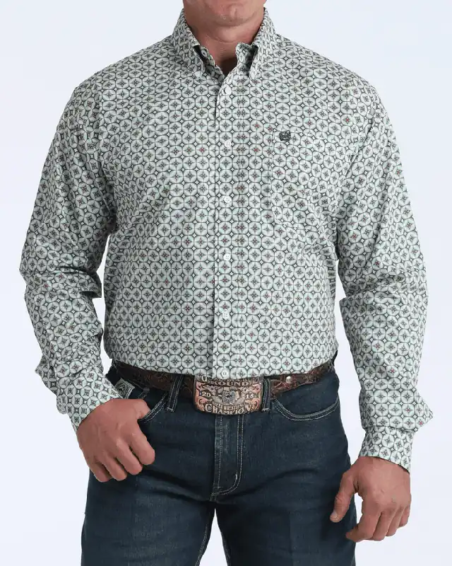 Men's Cinch Button Down Shirt #MTW1106033