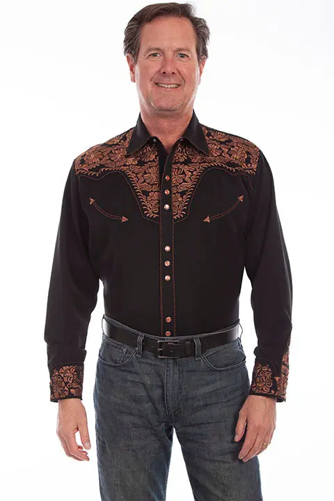 Men's Scully Snap Front Shirt #P-634