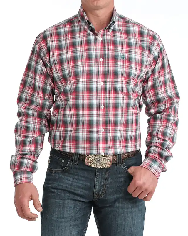 Men's Cinch Button Down Shirt #MTW1106047