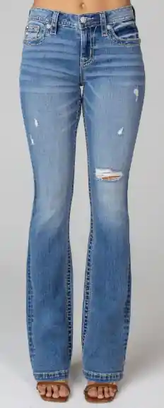 Women's Miss Me Mid-Rise Bootcut Jean #M3636B82L