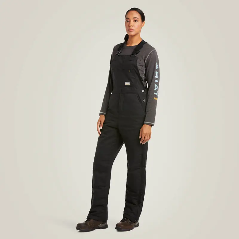 Women's Ariat Rebar DuraCanvas Stretch Insulated Bib #10036669
