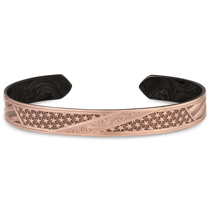 Montana Silversmiths Cuff Bracelet #AMBC6414BLB