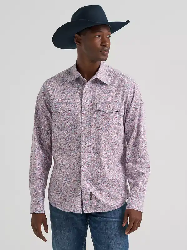 Men's Wrangler Retro Premium Snap Front Shirt #112378796
