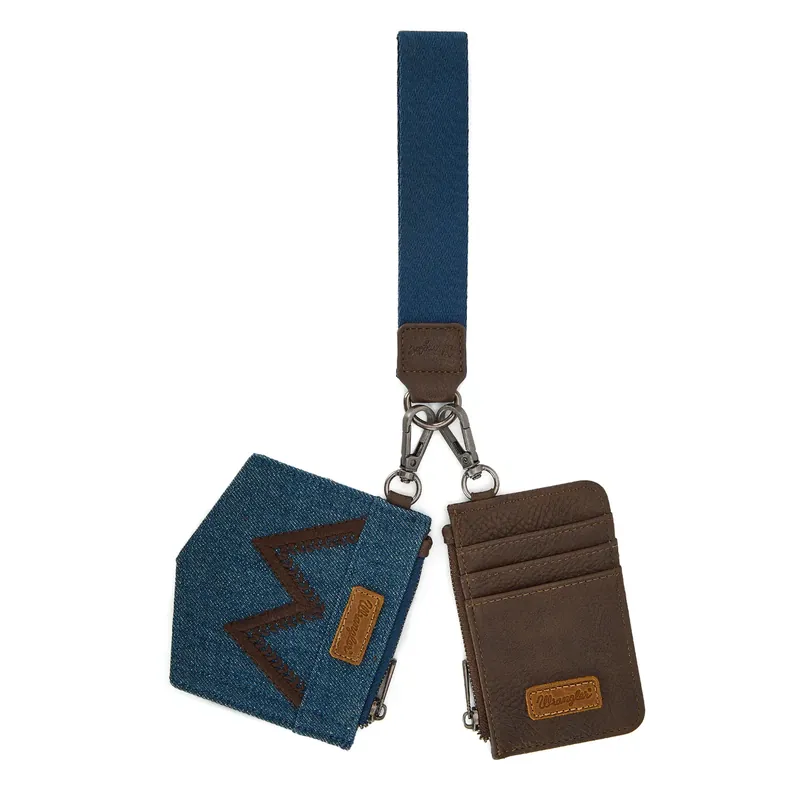 Women's Wrangler Dual Pouch Wristlet #WG367-W119