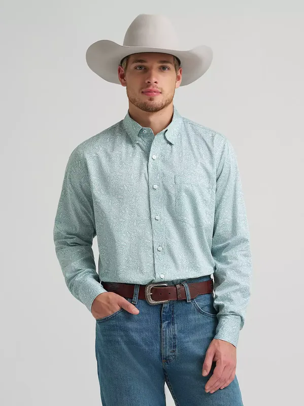 Men's Wrangler Cody Johnson Button Down Shirt #112378970