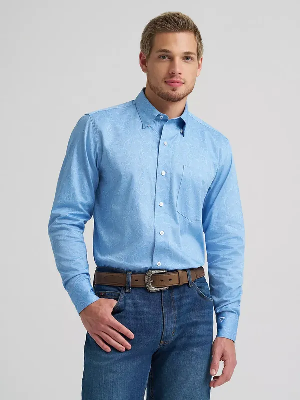 Men's Wrangler Cody Johnson Button Down Shirt #112378979