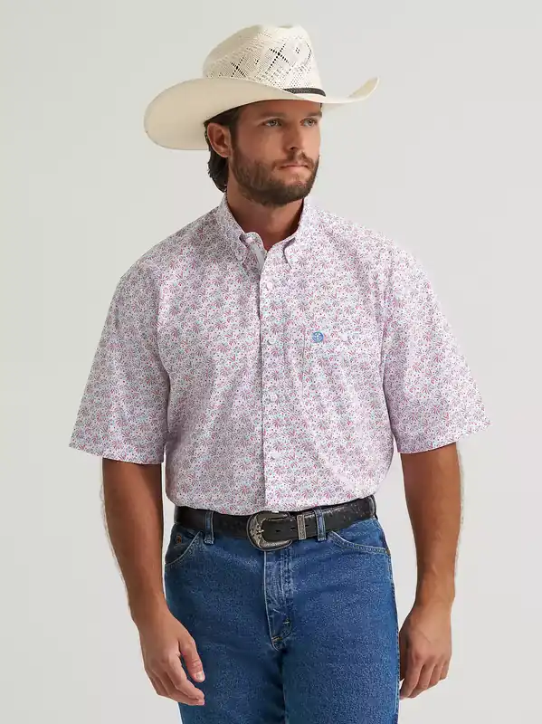 Men's Wrangler George Strait Button Down Shirt #112379061