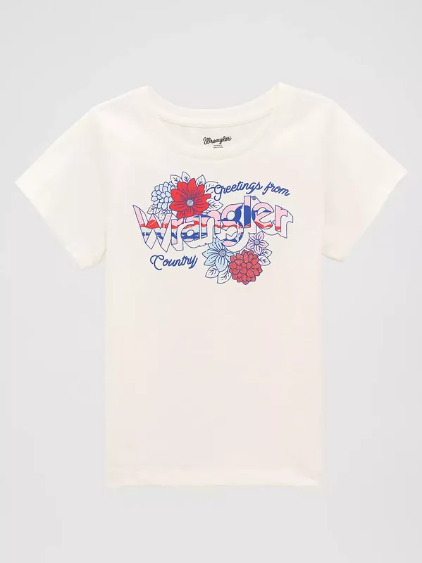 Girl's Wrangler Americana T-Shirt #112379389